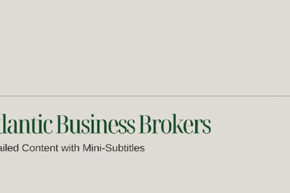 Atlantic Business Brokers