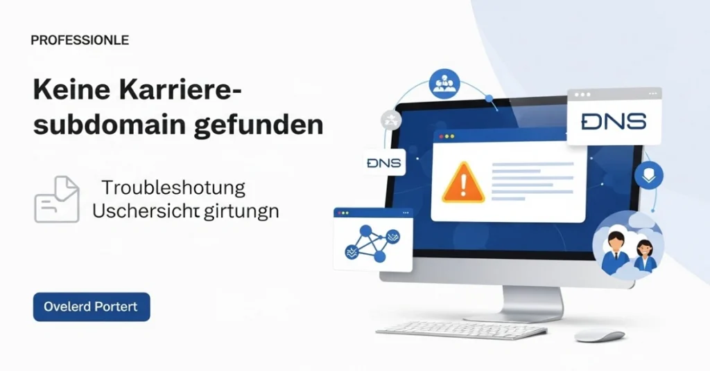 keine karriere-subdomain gefunden