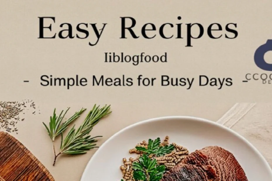 easy recipes llblogfood